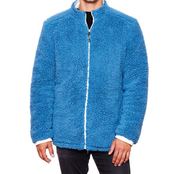 New Be Boundless Men's Reversible Sherpa Jacket Size Large - Picture 2 of 9